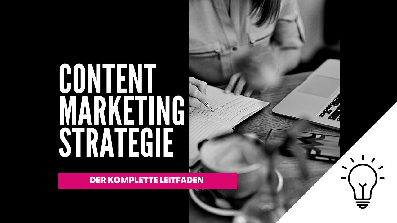 Content Marketing Strategie - Titelbild